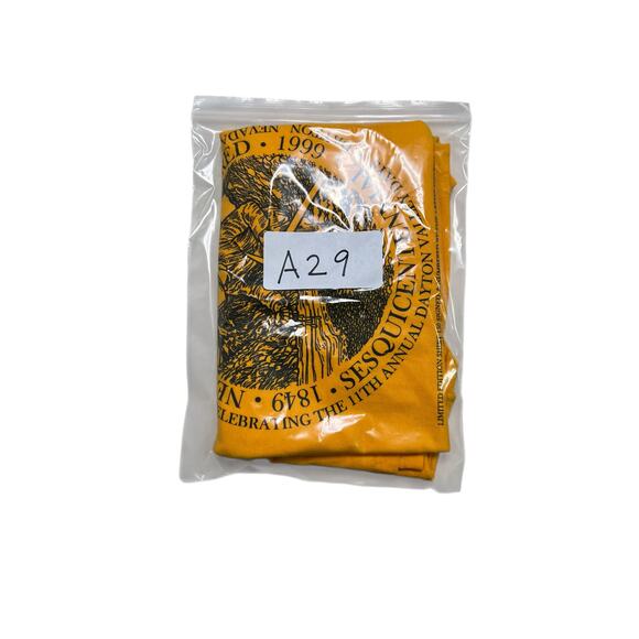 Vintage 90s Hanes Nevada Gold Discovery 50th Anniversary T-Shirt - XL - Picture 7 of 7